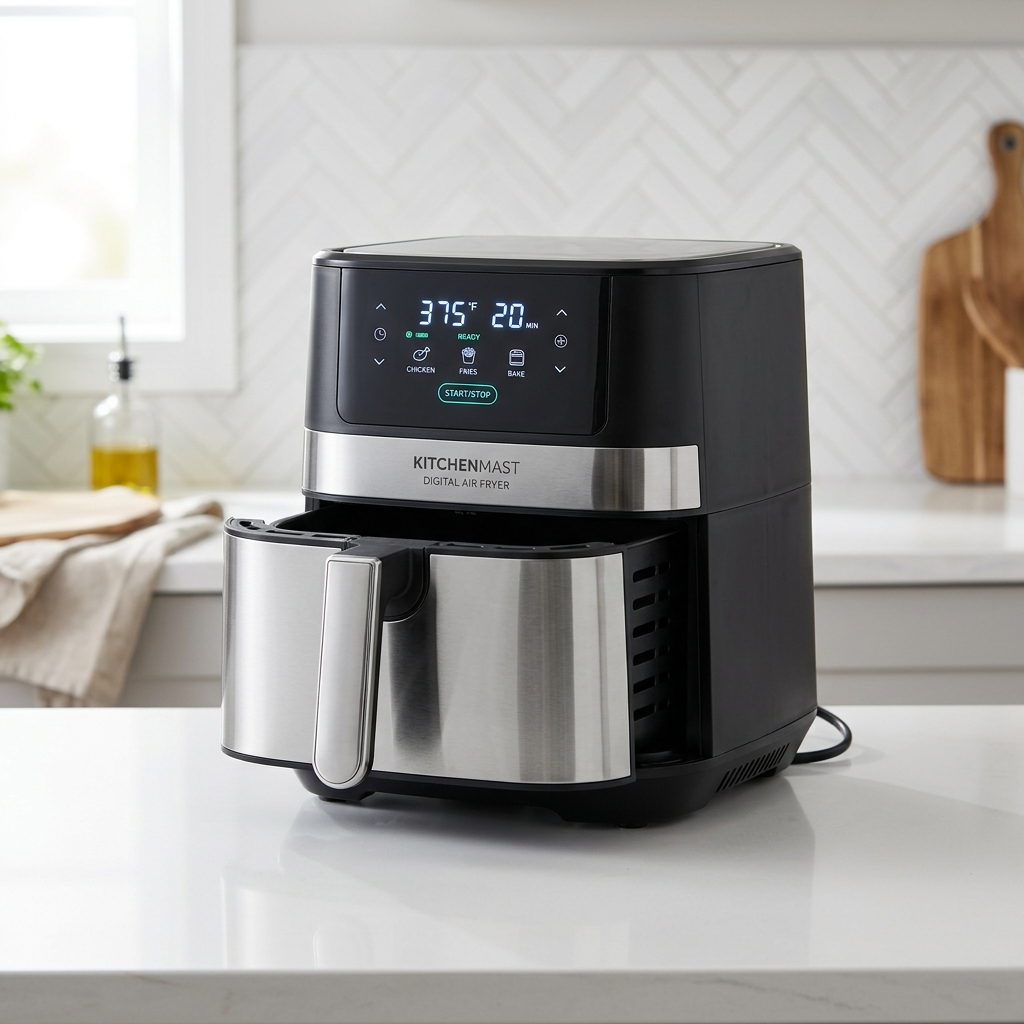 Fritadeira Air Fryer Inox 4L